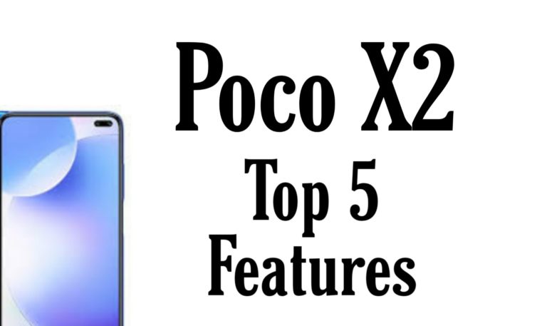 Poco X2 5 Features
