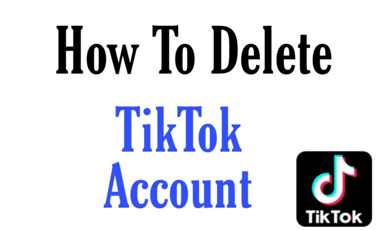 Permanently Delete TikTok Account