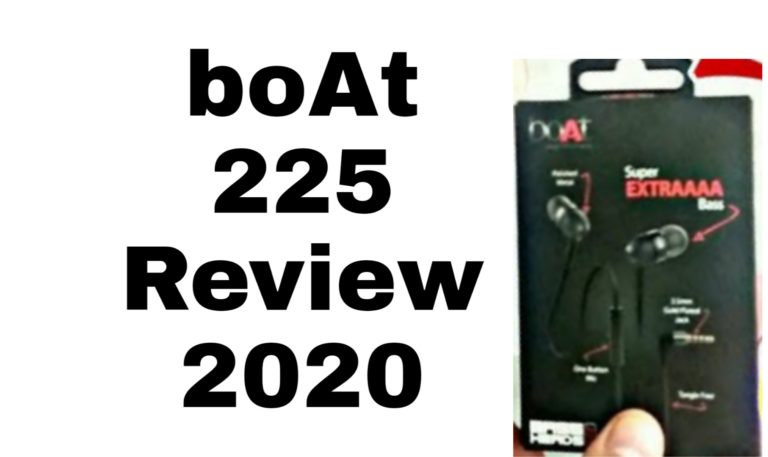 Boat 225 Earphone Review