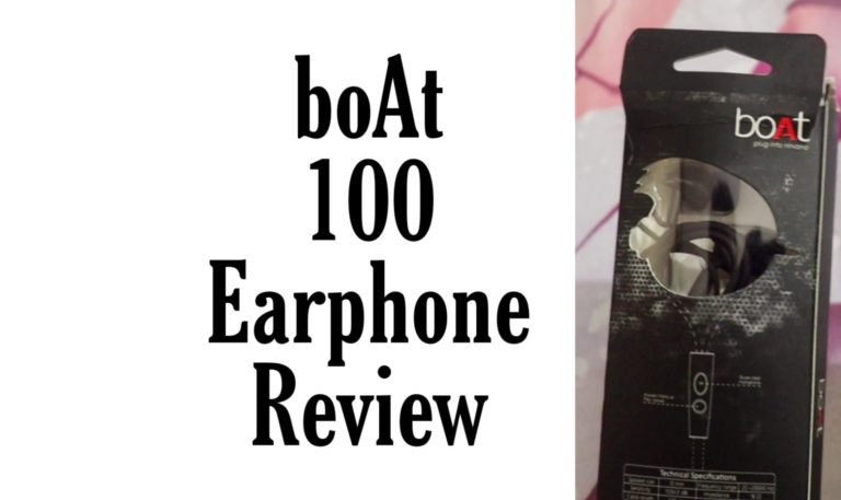 Boat 100 Earphone Review