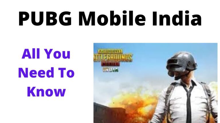 PUBG Mobile India Release
