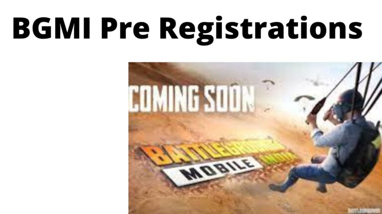 Battlegrounds Mobile India Registration