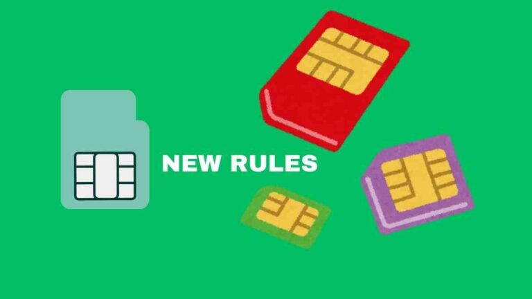 New SIM Card Rules