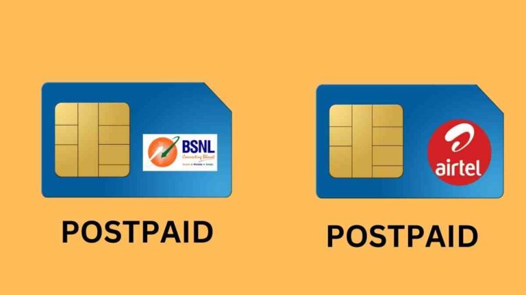 BSNL Postpaid Vs Airtel Postpaid
