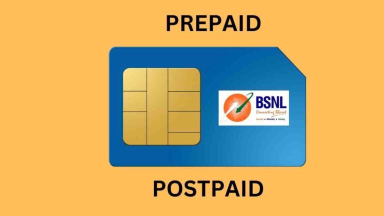 BSNL Prepaid Vs BSNL Postpaid