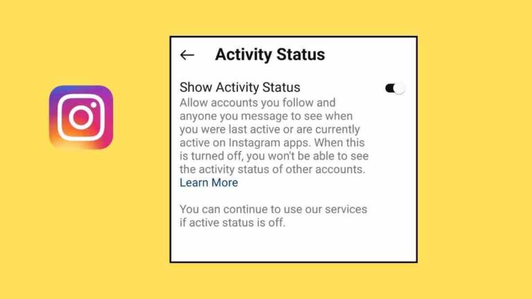 Hide Active Now Status In Instagram